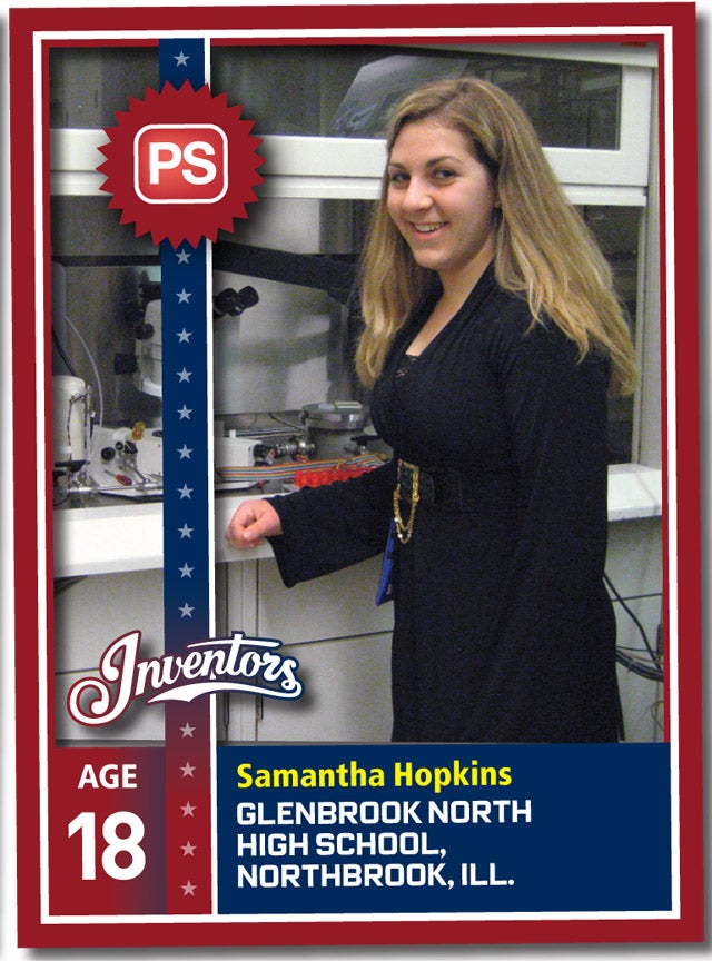 Poster of Inventor Samantha Hopkins