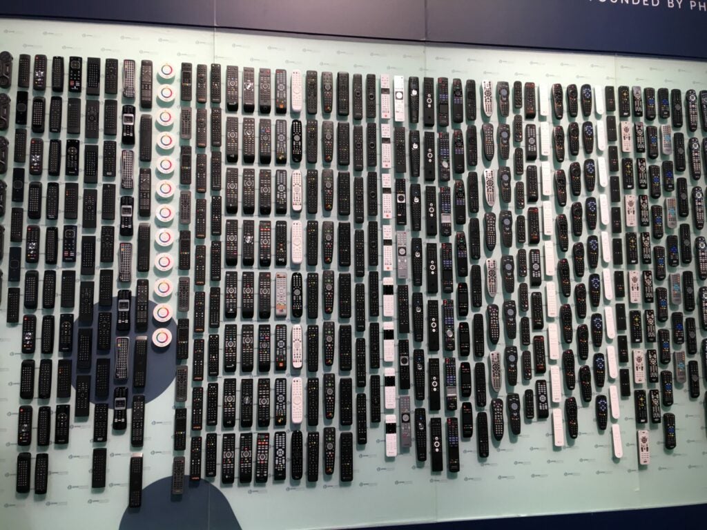 Wall of Remotes