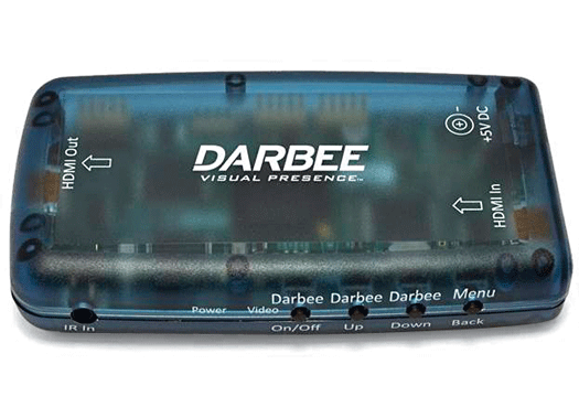 With the Darblet image-processing box, a user can upgrade his picture quality without buying a new TV. The three-ounce device plugs into a TV's HDMI source and its display; Darbee-developed algorithms then enhance a streaming image so it looks sharper even without more pixels.** DarbeeVision Darblet** <a href="http://www.amazon.com/DarbeeVision-Darblet-HDMI-Video-Processor/dp/B0091J010A/ref=sr_1_3?ie=UTF8&amp;qid=1357842121&amp;sr=8-3&amp;keywords=darblet">$350</a>