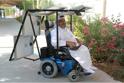 Emirati Man Undertakes 200-Mile Desert Journey in Solar-Powered Wheelchair