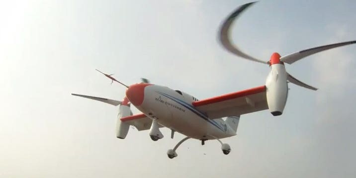 South Korea Unveils Fast Tiltrotor Drone Prototype
