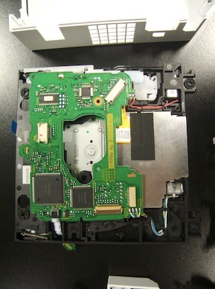 Closer look at the Wii drive.