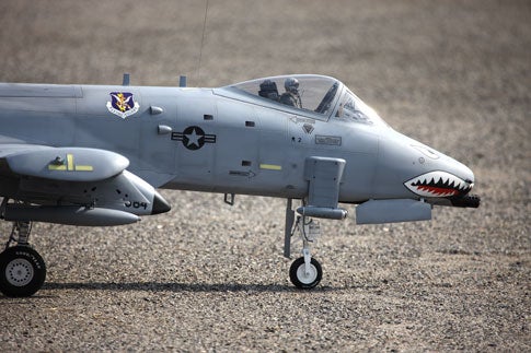 Every feature of a real A-10 is accounted for, from the working landing gear...