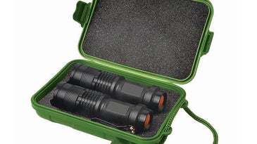 UltraBright 500-Lumen Tactical Military Flashlight: 2-Pack