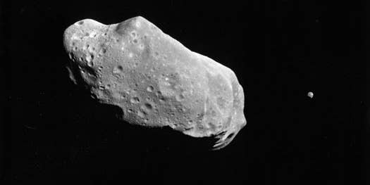 Could an Asteroid Impact Knock the Moon into the Earth?