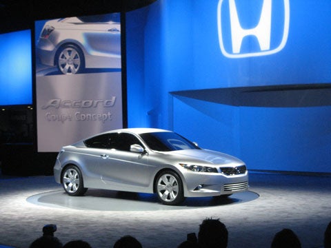 Honda´s Accord Coupe concept gives a clue to the company´s overall styling direction. Honda says this model is very close to the production version, which will also feature its most powerful V6 ever. This will be the <em>eighth</em> version of the 25-year-old Accord.
