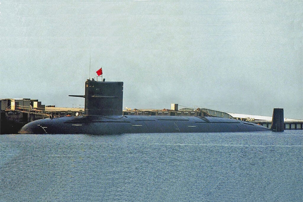 China Navy Type 093 SSN Nuclear Submarine