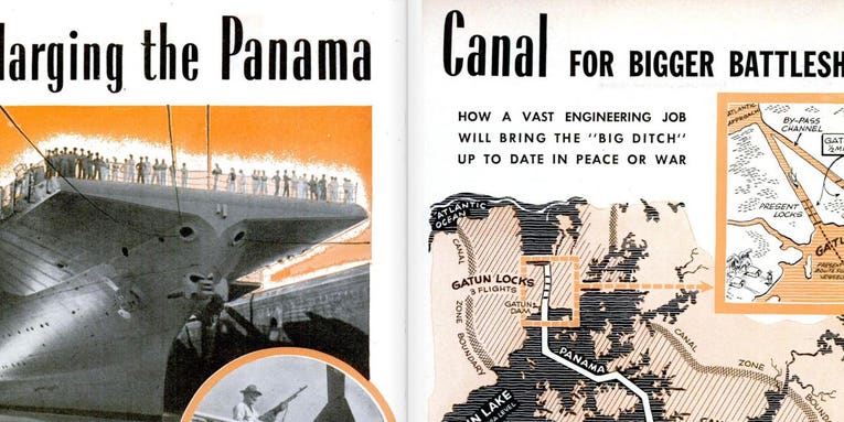 How The Panama Canal Changed The Shape Of War