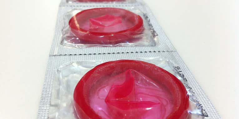 This ‘self-lubricating’ condom concept uses clever chemistry to stay slippery