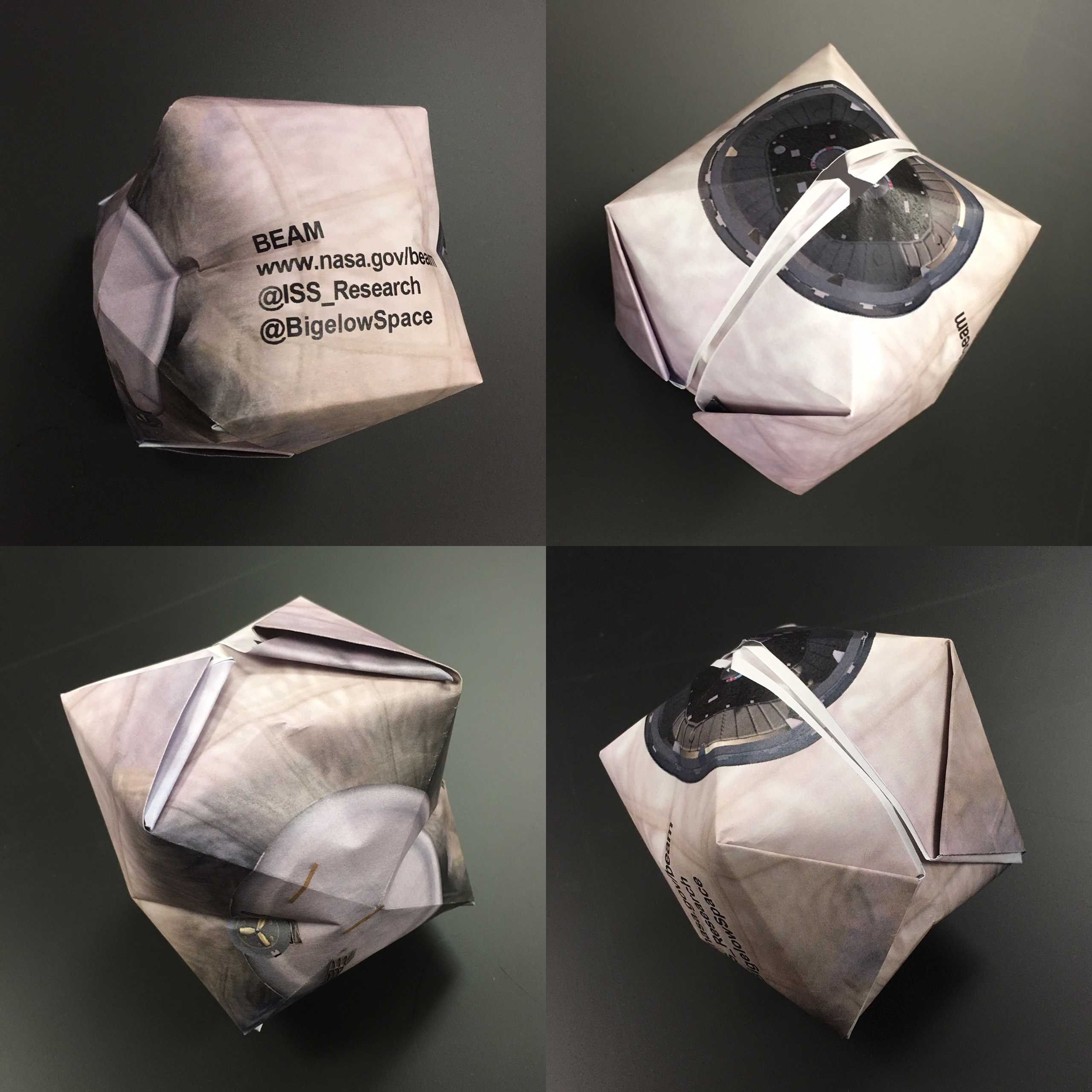 Make Your Own Origami Space Habitat