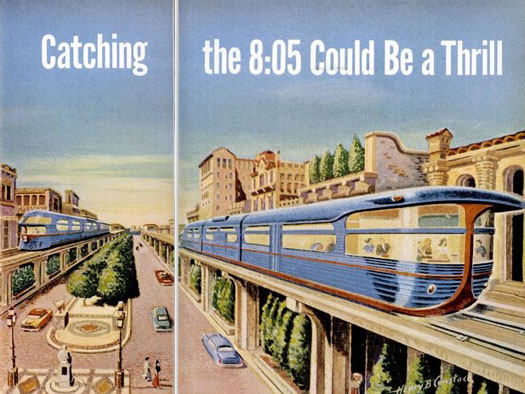 Archive Gallery: Thrilling Trains of the Future