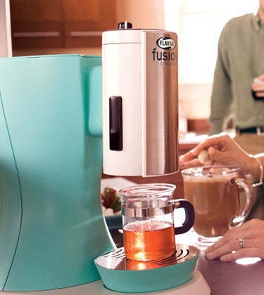 Instant coffee and tea are nothing new, but this machine makes 30 types of real-brewed hot and cold drinks using single-serving packs. A built-in filter purifies water, while a double-brew system creates frothy drinks like cappuccinos.--A.S.<br />
<strong>Flavia Fusion</strong> From $130; <a href="http://myflavia.com">myflavia.com</a>
