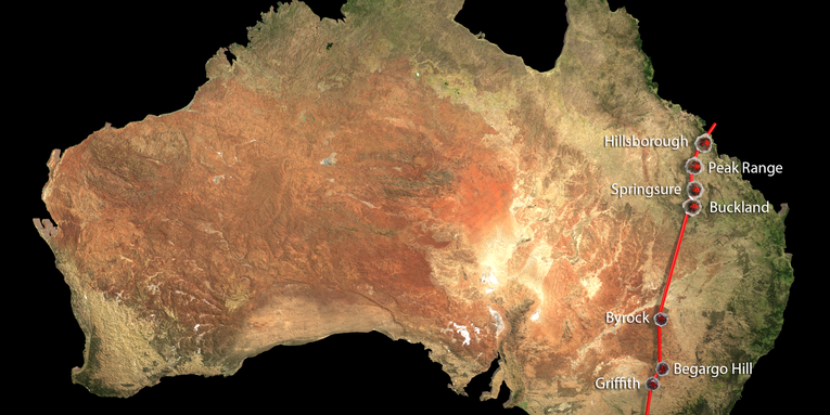 The Largest Continental Chain Of Volcanoes Ever Has Just Been Discovered In Australia