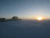sunset in Antarctica