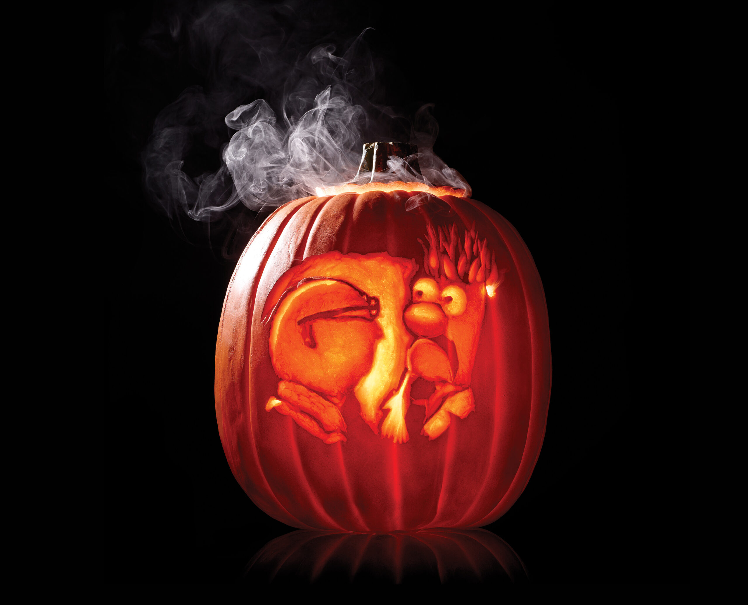 Create A Smoking Pumpkin With An E-Cigarette