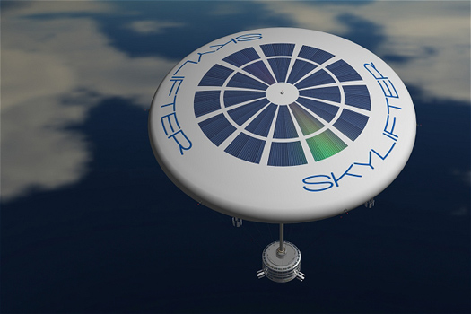 Disc-Shaped Balloon Could Transport Whole Buildings To Remote Areas