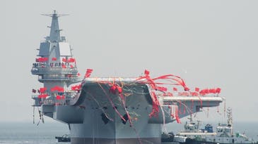China’s new aircraft carrier suggests a powerful navy in the works
