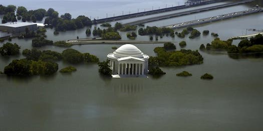 How Popular Tourist Destinations Will Look Submerged In 25 Feet Of Water
