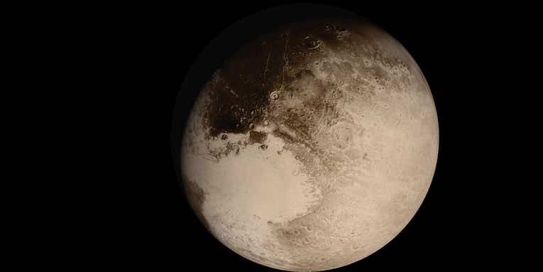Pluto is way cooler than it should be, and now we might know why