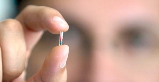Text Messages from a Microchip on Your Shoulder Remind You to Take Your Pills