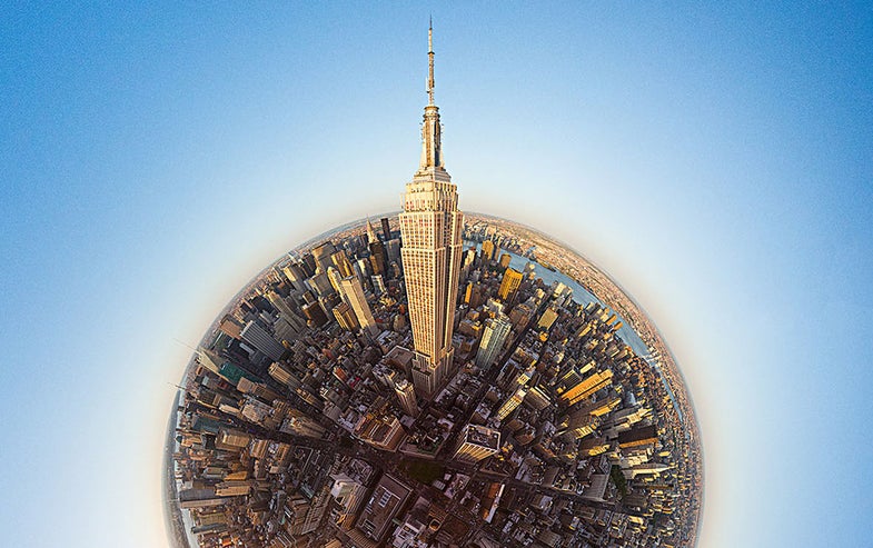 New York As A Little Planet