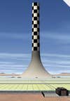 BIG DREAMS<br />
The solar plant imagined by Australia's EnviroMission would collect warm air from miles of glass or plastic at the base of a giant chimney. On its way up the chute, the air would generate power by turning the blades of turbines.