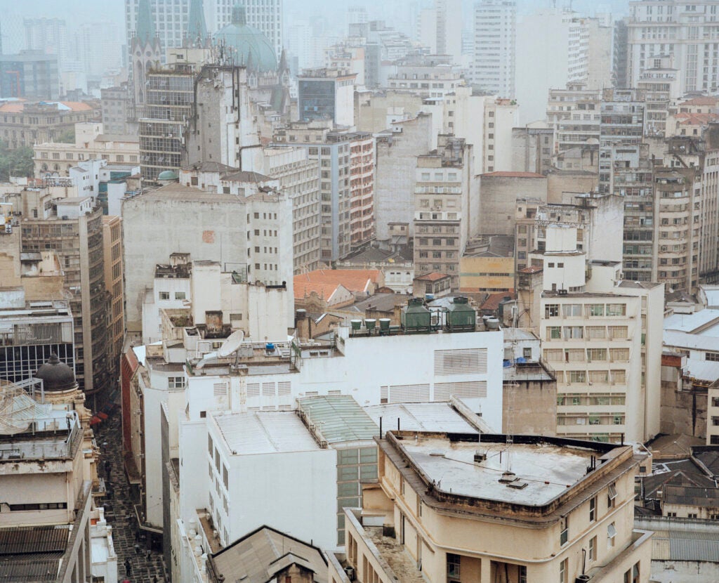 View of São Paulo from Edificio Martinelli
