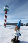 I do not totally understand this experiment, but it has to do with testing gravity all over the world. What it really means is that <a href="http://pitchengine.com/gnomeexperiment/travelling-gnome-called-kern-proves-science-theory-in-south-pole">there exists a webpage</a> with a bunch of pictures of a tiny gnome in exotic locales.