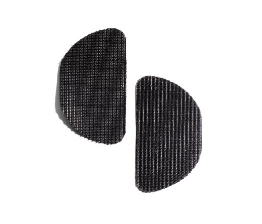 The Unidirectional HTH 719 is the first silent Velcro. Unlike in traditional Velcro, all the hooks on the strip face the same direction; with a pull, they slide out of their corresponding loops without making a ripping sound. <strong>Velcro Industries Unidirectional</strong> $0.05 per piece (available summer)