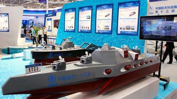 With the D3000, China enters the robotic warship arms race