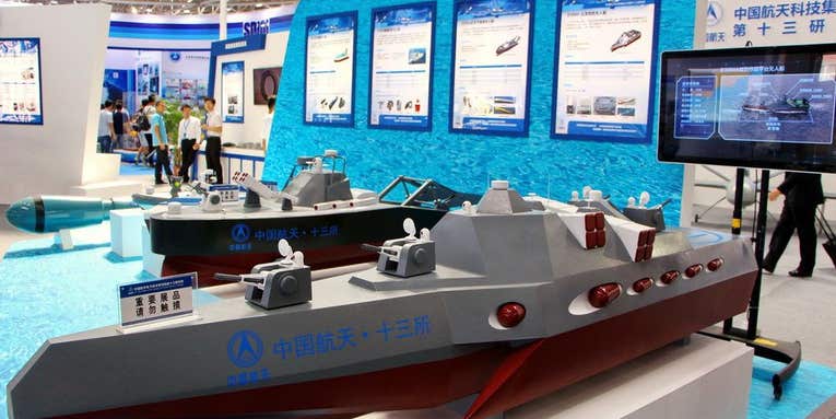 With the D3000, China enters the robotic warship arms race