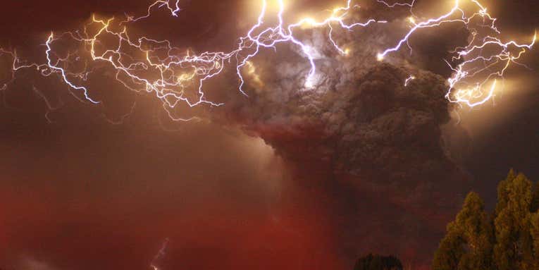 Where Does Volcanic Lightning Come From?