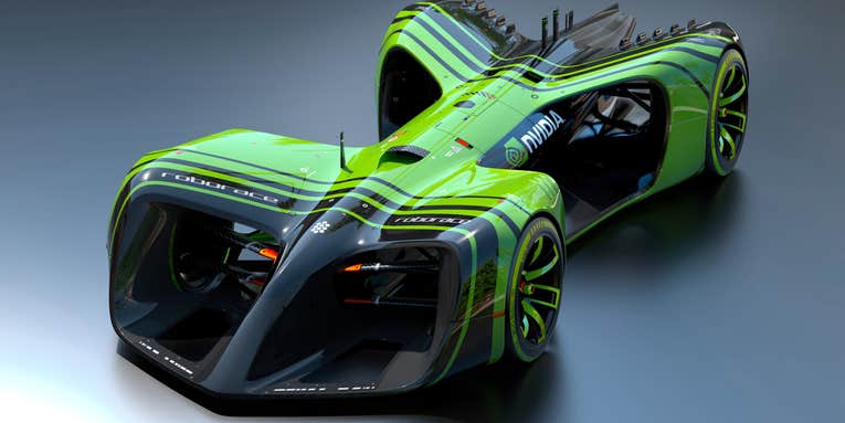 Roborace Cars Will Have NVIDIA Supercomputers for Brains