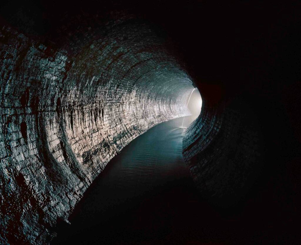 New York City's Cortland Park underground tunnel