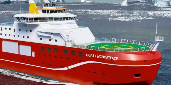 Boaty McBoatface Has An Official Name