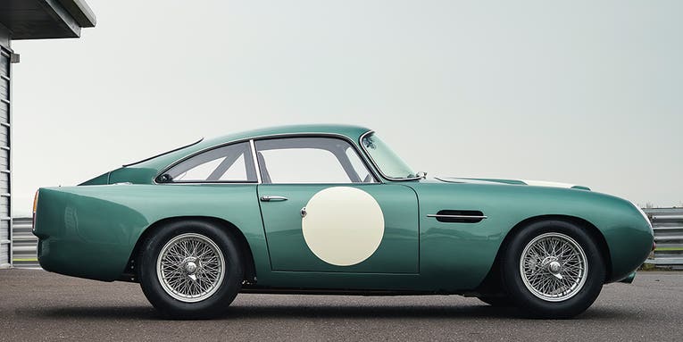 Aston Martin used 3D scanning and modern manufacturing to recreate its DB4 GT race car