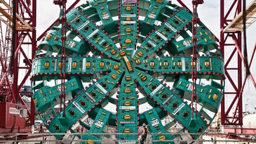 The World’s Largest Tunnel-Boring Machine