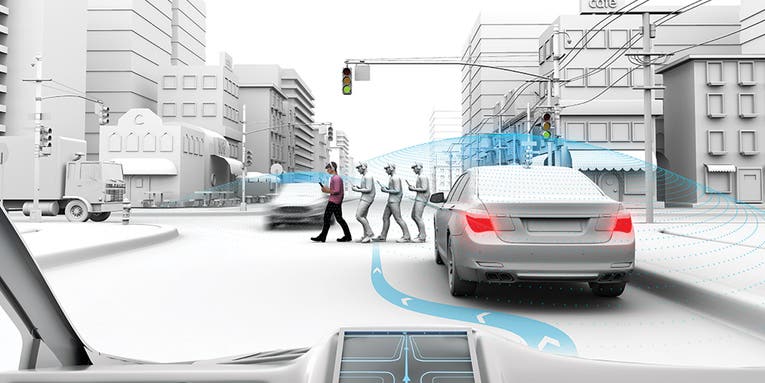 Everything self-driving cars calculate before changing lanes