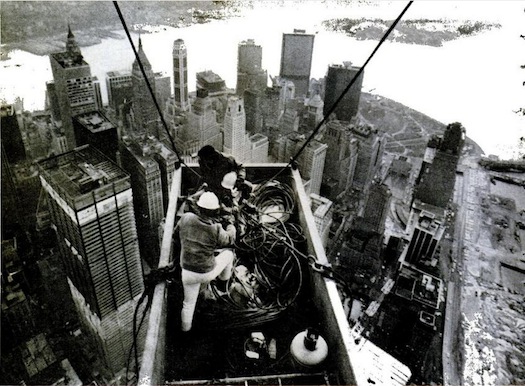 Vintage PopSci: Reporter Climbs World Trade Center Construction Site in 1971