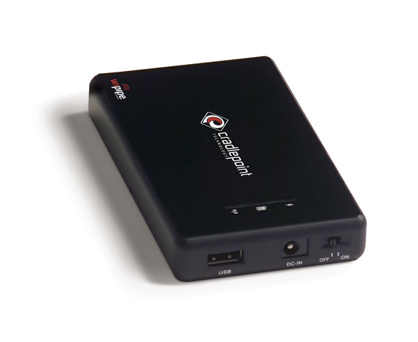 Share your cellphone's Internet connection with your laptop—or all the laptops on the bus. This battery-powered Wi-Fi router turns a phone into a wireless hotspot, which you can open to others or password-protect. CradlePoint PHS300 $180; <a href="https://cradlepoint.com">cradlepoint.com</a>
