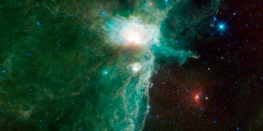 Pretty Space Pics: WISE Captures a Nebula on Fire