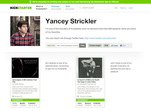 Q&A: Kickstarter Co-Founder Yancey Strickler