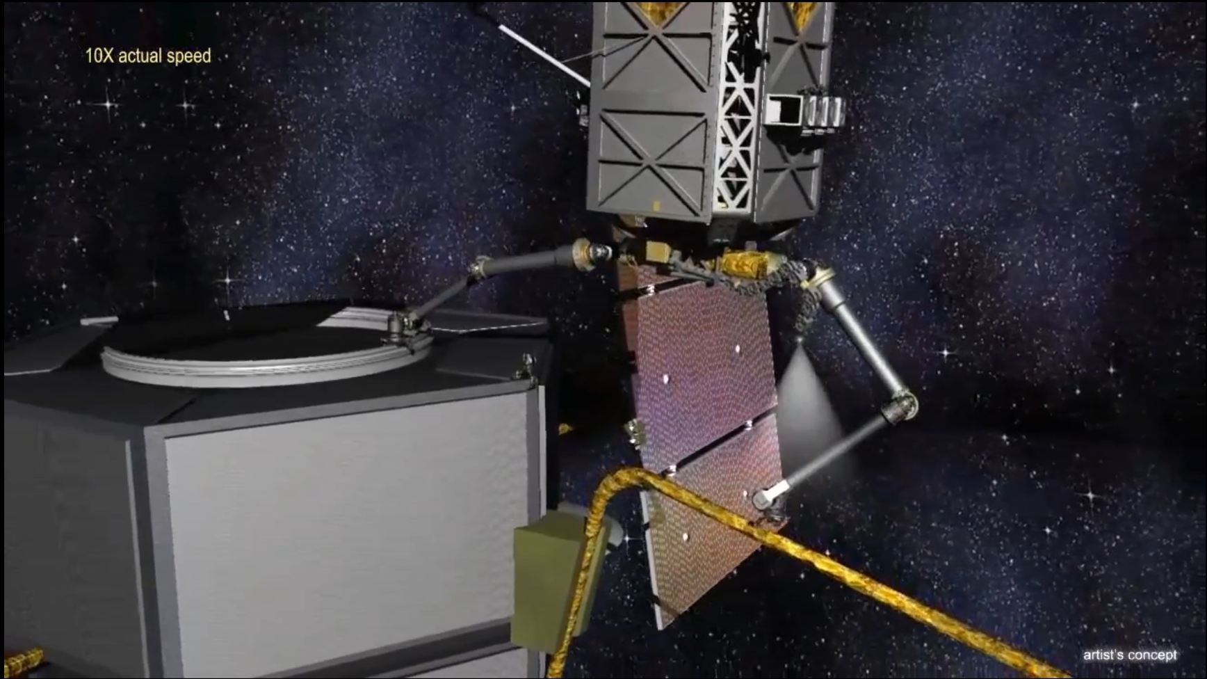 DARPA Video Shows Off Satellite-Scavenging Space Robot Tech
