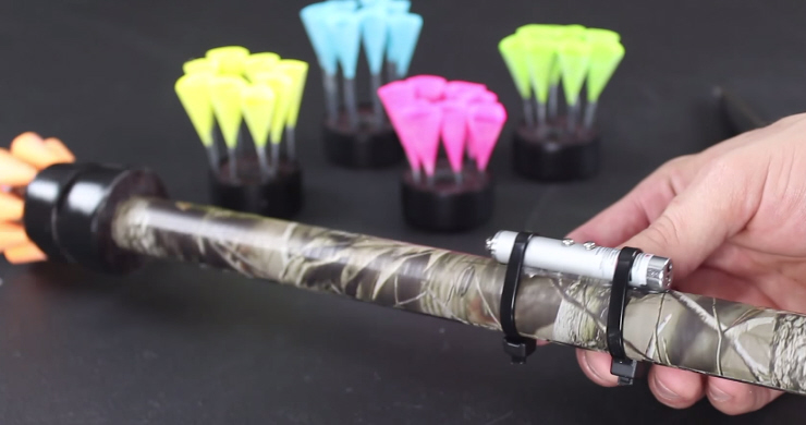 How To Make A Laser-Sighted Blowgun For Only $3