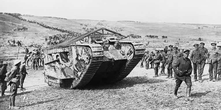 The First Tanks Went To War 100 Years Ago Today
