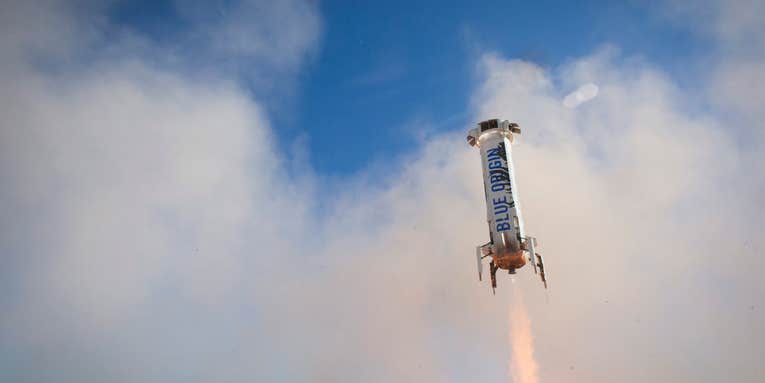Watch Blue Origin Land Its Reusable Rocket For The Third Time