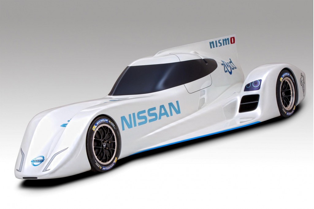 Unveiled at this year's 24 Heures du Mans endurance race in northern France, <a href="http://www.greencarreports.com/news/1085021_nissan-unveils-zeod-electric-race-car-prototype-at-le-mans">the Zeod RC</a> is gunning for Audi in 2014's running of the race. Based partly on 2012's amazing Nissan-backed Deltawing race car, the Zeod RC promises to be even faster. The drivetrain is anticipated to be a kind of extended-range electric setup, using a generator to provide power for entire laps on electricity.