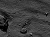 rosetta closeup of comet