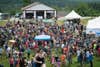 About 2,000 people paid $45-100 dollars in order to camp out for the week at PorcFest. The festival has been held here for the last 11 summers.