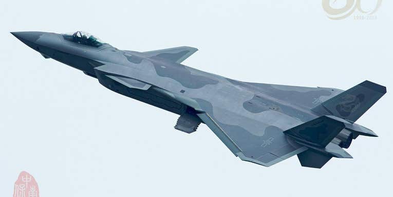 China’s J-20 stealth fighter jet has officially entered service